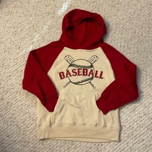 GYMBOREE Baseball Hoodie - size 7/8
